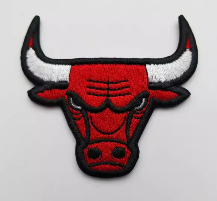 Chicago Bulls Logo Iron on Patch 6.5cmx7cm